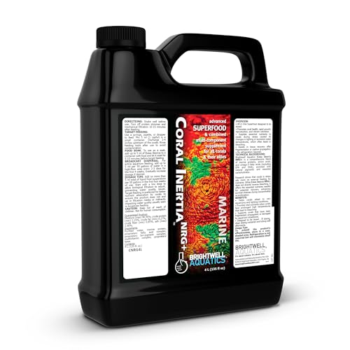 Brightwell Aquatics Coral Inertia NRG+ Premium Reef Coral Supplement 4L - size: 4L