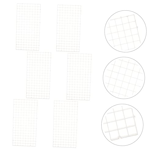 6pcs Aquarium Divider Isolation Board Cups Fish Tank Partition Net for Breeding and Separation Fish Separator for Aquatic Environments