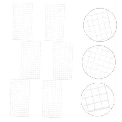 6pcs Aquarium Divider Isolation Board Cups Fish Tank Partition Net for Breeding and Separation Fish Separator for Aquatic Environments