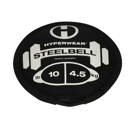 Hyperwear SteelBell - Hyper Flex 4-Way Stretch Neoprene, Patented No-Leak Slam Ball Kettlebell Strength Training - Sustainably Sourced USA Steel Shot - size: 15-Pound