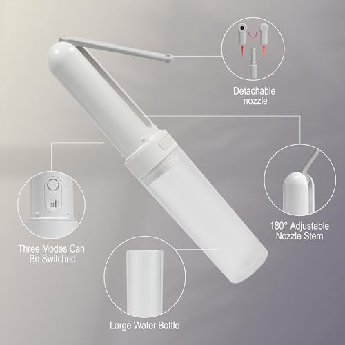 Travel Portable Bidet, USB-C Rechargeable Handheld Travel Bidet Sprayer with 3 Wash Modes for Personal Hygiene, Bed-Ridden & Postpartum Care, Camping Essential