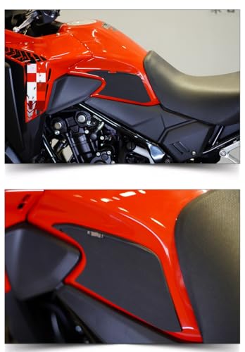 Tank Pad Sticker For NX400 Thermal Insulation, Damage Prevention, Coating Protection,The Fuel Tank Pad, NX400 Accessories (Red) - color: Red