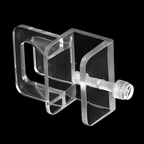 6 Pieces Fish Aquarium Anti-Escape Net Clip Glass Acrylic Holder Bracket Tools for Aquarium Fish Anti-Escape Tool