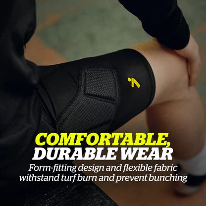 Storelli BodyShield Goalkeeper Sliders 2.0 – Padded Sliding Shorts for Soccer – Compression Undershorts with Cup Pocket - size: Large