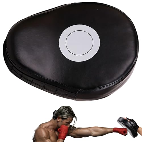 Boxing Pads Training Martial Arts Strike Pad Kick Shield Adult Punching | Boxing Training Pads for Jiu-jitsu Kali Thai Karate Home Gym Club Boxing Equipment - color: Black