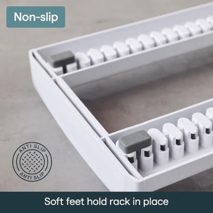 YouCopia StoreMore Bakeware Rack, Adjustable Dividers, Baking Pan Organizer - size: Bakeware Rack Premium
