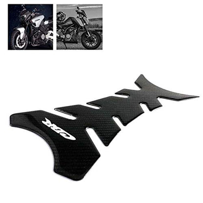 Carbon Fiber Motorcycle Tank Pad Gas Oil Fuel Tank Pad Protector for CBR600 1000 954 929 900 RR, CBR250 300 500 R, Black