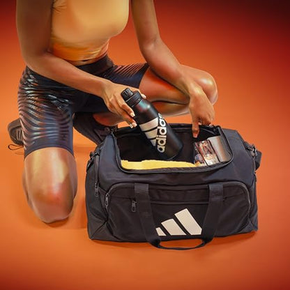 adidas Defender 5 Duffel Bag for Sports, Gym and Travel, Black, OSFA - color: Black, style: Small (42l)
