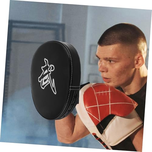 ibasenice Karate Training Equipment Curved Punching Mitt for Boxing Kickboxing Taekwondo Martial -Resistant Design for Training Levels Multi-Functional Kick Shield