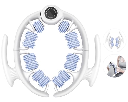 COSTWELL Cellulite Massager, Cellulite Remover Muscle Roller,360° Deep Tissue Massager for Leg, Neck,Calves, Arm,Thighs, Back,Manual Massager Foam Roller Fascia Massage Tool for Muscle Relieve. (Blue) - color: Blue