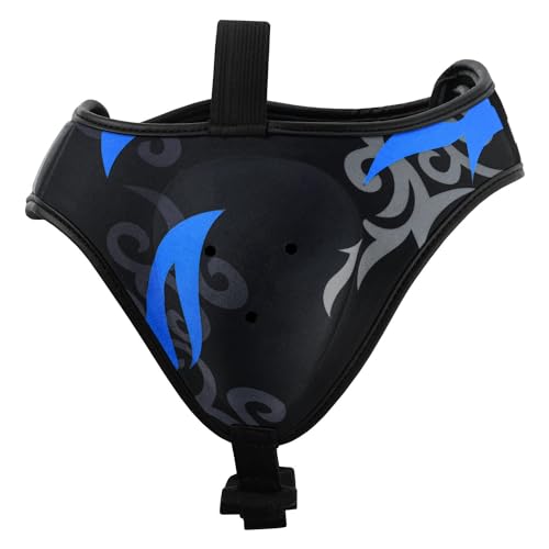 ROAR-INT Wrestling Headgear Men BJJ Ear Guard Protection MMA Grappling Cauliflower Helmet - color: Eagle-Blue (Pack-1)