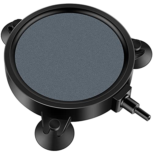 Pawfly Aquarium 4 Inch Air Stone, Fish Tank Airstone Bubble Diffuser for Air Pumps Buckets Fish Tanks Ponds DWC Reservoirs and Circulation - size: 4 inch