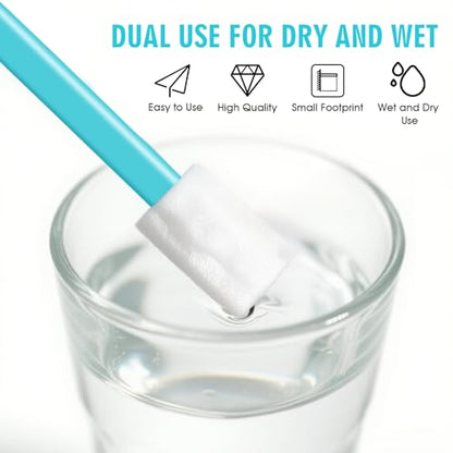 20PCS Crevice Cleaning Brush Tool Kit - Disposable Toilet Brush & Seat Cleaner for Windowsill, Keyboard, Car, Toilet Wand Kit