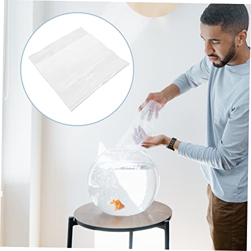 PRETYZOOM Fish Wrapping Bags 20pcs Transport Bags for Marine Tropical Fish Odorless - size: 30X60X0.1CM