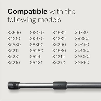 Miele Original HES Telescopic Wand and Connector for Pure Suction Miele Canister Vacuum Cleaners