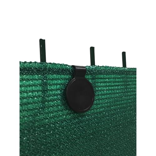 Shade Cloth Plastic Clips, UV Treated | 200 Pack, Color Black - color: Black, size: 200 Pack