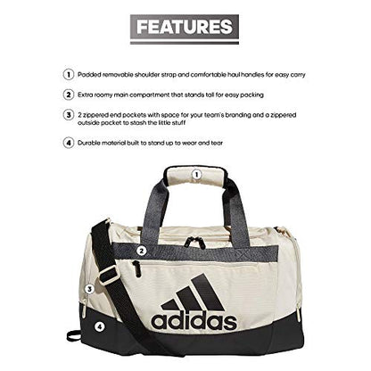 Defender 4.0 Duffel Bag, DISCONTINUED - color: Alumina/Black/Black Melange, style: Small (38l)