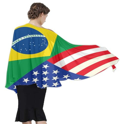 Chiffon Shawl Scarf Sarong And Sun Protective Shawl Long Lightweight Travel Scarf - color: Color395