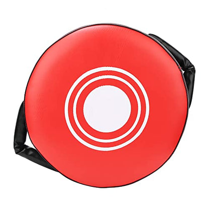 Gavigain Boxing Pads, Boxing Pads Curved Focus Mitts Taekwondo Focus Strength Training Shield Kick Boxing Pad for MMA, Kickboxing, Martial Arts, Muay Thai, Karate Training - color: Red