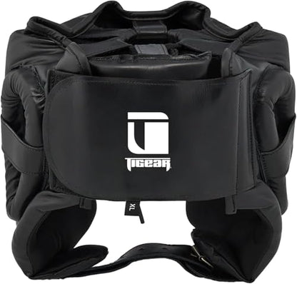 Tigear Core Boxing Headgear, Cheek and Chin Guard for Training and Sparring - Head Guard for Kickboxing, Muay Thai, MMA for Kids and Adults Unisex - size: Small-Medium