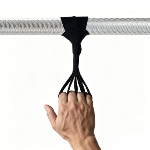 Strength Training Grip Finger Strengtheners,Finger Grip Strength Trainer Devices,Finger and Thumb Strengthener Loops Exerciser, Pull Up Grip Strength Straps