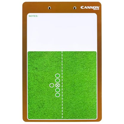 Cannon Sports Dry Erase Coaches Board with Marker - Double-Sided Dry Erase Coaching Board for Baseball, Basketball, Football, Soccer, and Hockey - Perfect for Practices and Games (Football) - style: Football