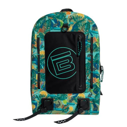 BOTE Highwater Waterproof Backpack 28L | Submersible Laptop Dry Backpack | 100% waterproof 28L backpack with submersible gear protection - color: Native Bombardier