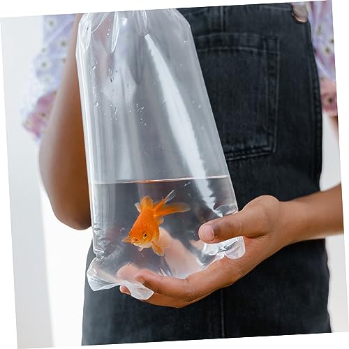Toddmomy 50pcs Ornamental Fish Packing Bags Lightweight Fish Transport Containers for Aquarium Shipping and Safe for Live Transport