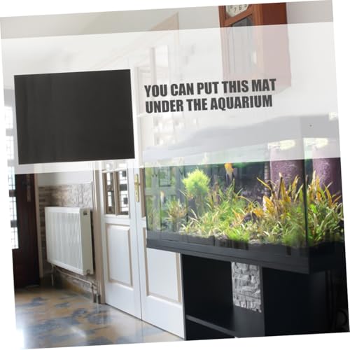 2pcs Nonslip Fish Tank Pad Aquarium Mat for Shockproof Non-Skid Base Thick for Freshwater and Tanks