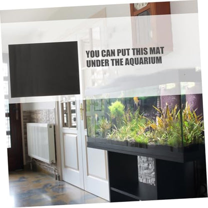 2pcs Nonslip Fish Tank Pad Aquarium Mat for Shockproof Non-Skid Base Thick for Freshwater and Tanks