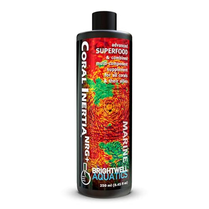 Brightwell Aquatics Coral Inertia NRG+ Premium Reef Coral Supplement 250ml - size: 250-ml