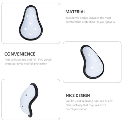 Cabilock 2Pcs Sports Groin Protector Cup Breathable Boxing Crotch Guard for Taekwondo MMA Athletic Groin Guard Protective Gear