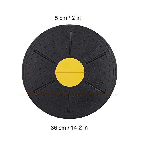 Balance Board, Wobble Balance Board Non Slip Disc Training Board Stability Disc Training Fitness Standing Desk for Yoga Exercise Sports