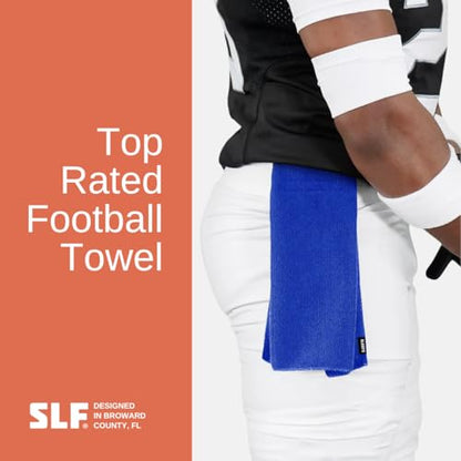 SLEEFS Hue Royal Blue Football Towel - color: Hue Royal Blue