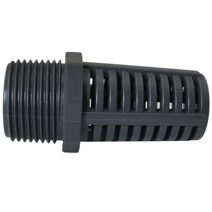 MEETOOT 1 Inch Standard Thread Inlet/Overflow Filter Water Tank PVC Permeable Cover for Connecting Aquarium Hose