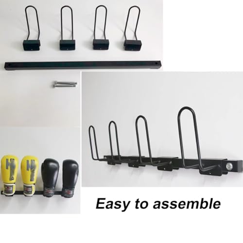 Boxing Glove Storage Rack, Wall Mount Gloves Dryer Holds 20/40 Pairs, Professional Hanging Glove Display Stand for Gym Training Facility(40 pcs) - size: 40 pcs