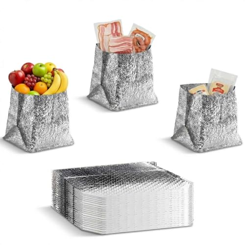 15.5 × 14 × 12.5 in Insulated Box Liner, Foil Thermal Shipping Bag Leak-Resistant, 25/Case - size: 15.5" x 14" x 12.5"