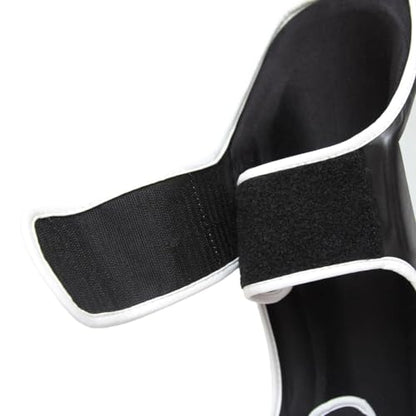 SMAI Thai MMA Kickboxing Guards for Men, Women, Kids with Comfortable, Durable, Impact Resistant, Ankle Support Shin Shields & Foot Protector a Pro-Grade Martial Arts Equipment. - size: Medium