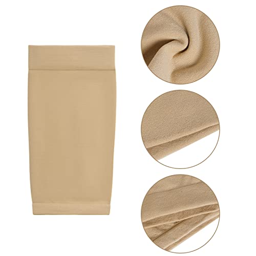 HOVEOX 3 Pairs Tattoo Cover Up Sleeves Tattoo Arm Sleeve Cover for Woman - color: Nude
