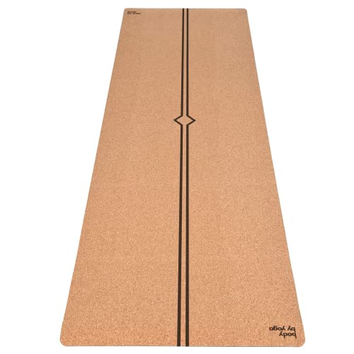Yoga Mat With Cork-Safe Cleaning Spray To Fight Odor and Protect Your Mat
