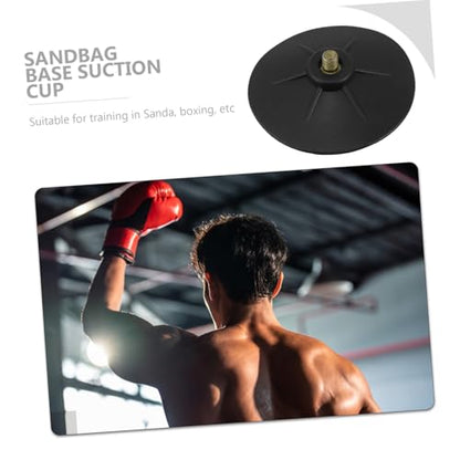 Yardwe 6pcs Rubber Sandbag Suction Cups for Hanging Replacement Suction Base for Heavy Bag Swivel