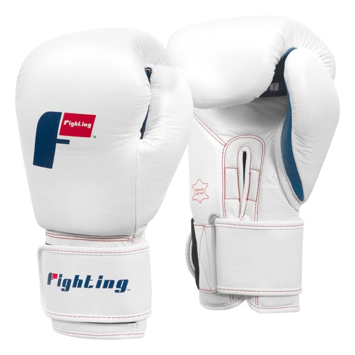 Fighting Leather Heavy Bag Gloves - Boxing Gloves, Punching Bag Gloves, Kickboxing Gloves, Punching Gloves, Heavy Bag Gloves, Boxing Gloves Men, Boxing Gloves Women, Boxing Equipment - color: White, size: 14 oz