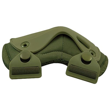 Rothco Low-Profile Tactical Knee Pads – Hard and Flexible Protector Cap – Breathable EVA Foam Cushion Padding (Olive Drab) - color: Olive Drab
