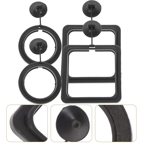 NUOBESTY 4pcs Aquarium Feeding Rings Fish Feeder Circles Wear Resistant Small Fish Tank Feeders Portable Feeding Device for Tropical and Aquarium Use