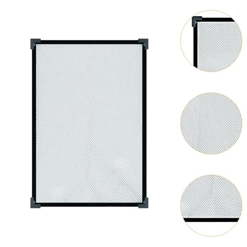 Aquarium Screen Top Cover Protective Net Anti Jumping Tear Resistant DIY Kit Fish Guard Easy to Use Mesh Lid - size: 120cmx50cm