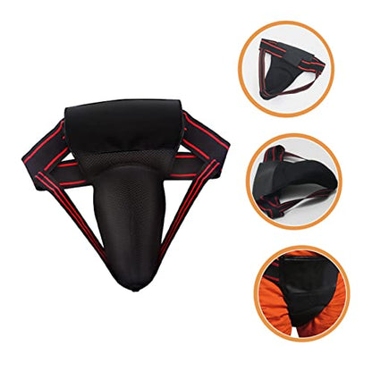 Professional Groin Guard Wear-Resistant Crotch Protector Portable and Comfortable Training Accessory for Men and Women in Martial Arts and Outdoor Sports