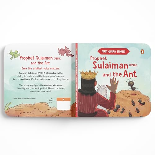 Prophet Sulaiman (PBUH) and the Ant: First Quran Stories | An Illustrated Story Book for Kids | Values of Islam and the Holy Quran | Ages 5+ [Penguin ... (First Quran Stories, Penguin Early Learning)
