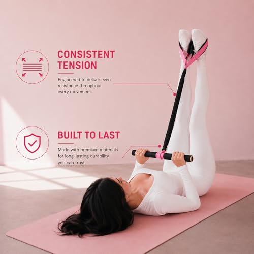 Resistance Bands with Handles, Exercise Bands for Home Workout, Men & Women