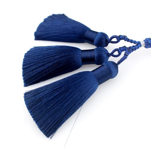 Muslims Islamic Dhikr Tasbeeh Tasbih Prayer Beads, 99 Blue Tiger Eye Stone Beads with Tassel