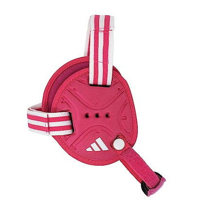 Adidas Youth Wizard Wrestling Ear Guard - color: Pink/White